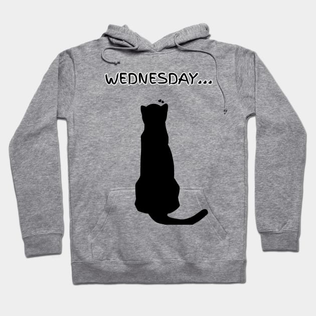 WEDNESDAY VIBES Hoodie by Auliyah_Arts
